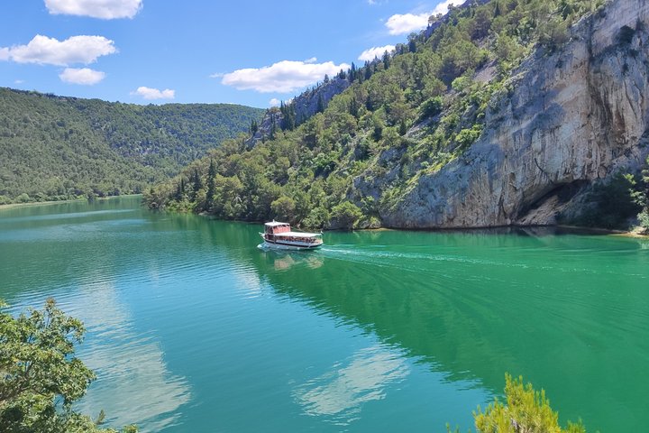 Nachmittag Krka Wasserfälle Private Tour von Sibenik Area