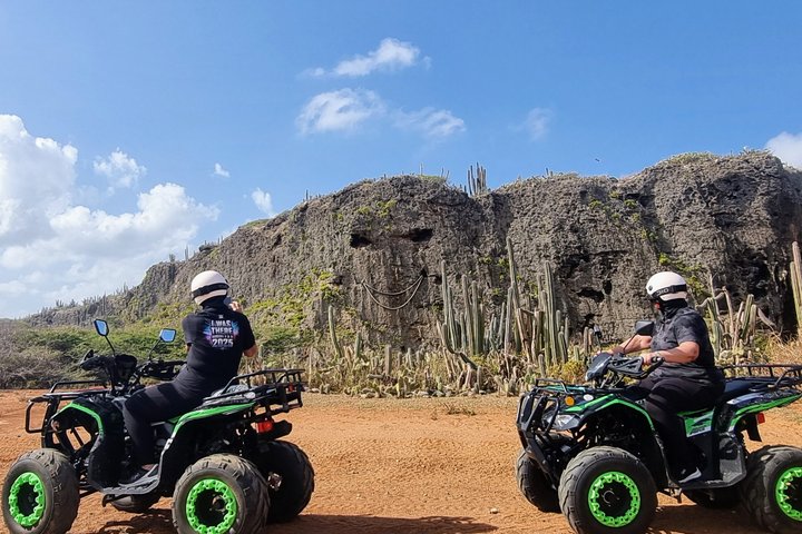 West Curaçao ATV Tour : Deserto & Cave - Flamingo - Tartarughe...