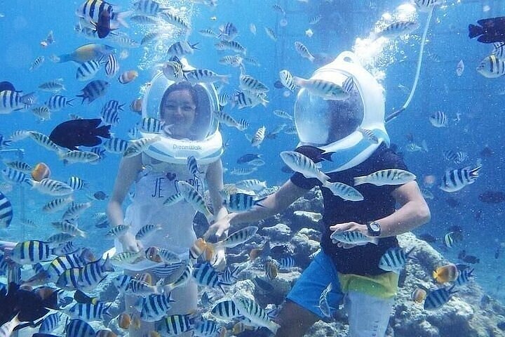 Bali Sea Walker, Parasailing, Banana Boat, Moto d'acqua con trasferimento
