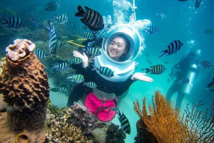 Bali Sea Walker, Parasailing, Banana Boat, Moto d'acqua con trasferimento