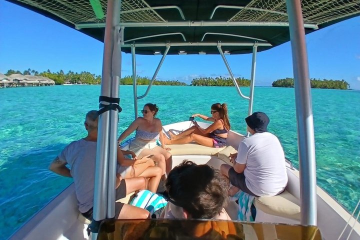 Raiatea Tahaa 1/2 dag koralhave snorkling / cruise venligt