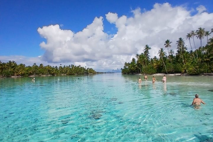 Raiatea Tahaa 1/2 dag koralhave snorkling / cruise venligt
