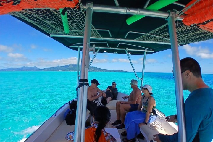 Raiatea Tahaa 1/2 dag koralhave snorkling / cruise venligt