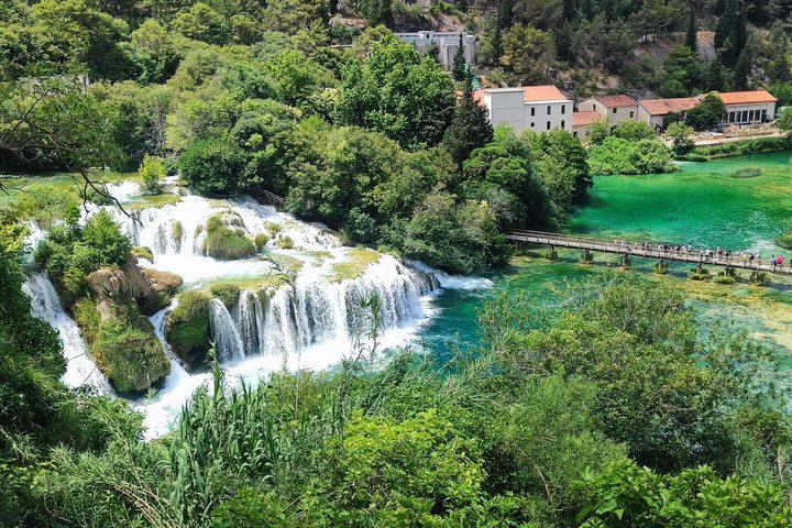 Nachmittag Krka Wasserfälle Private Tour von Sibenik Area