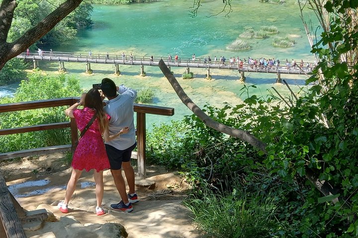 Nachmittag Krka Wasserfälle Private Tour von Sibenik Area