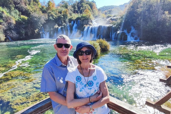 Nachmittag Krka Wasserfälle Private Tour von Sibenik Area