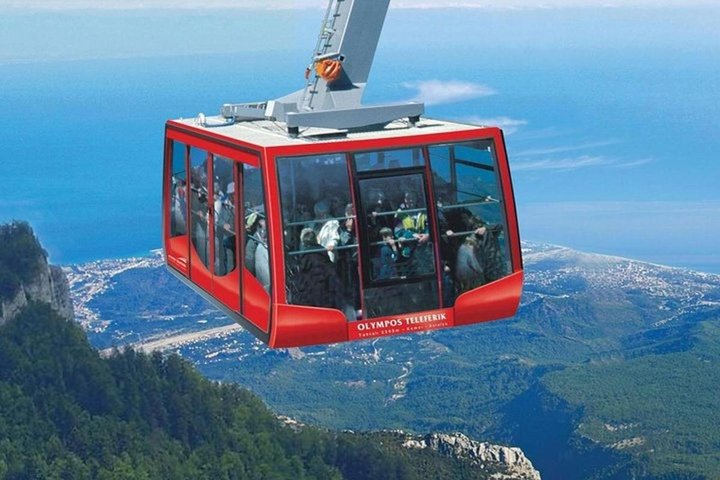 Antalya : Vieille ville, cascades en bateau et téléphérique