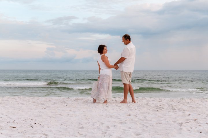 Séance privée de photos de vacances avec photographe à Tybee Island