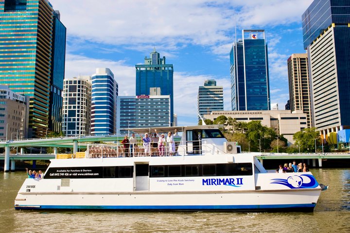 Croisière sur la rivière Brisbane avec entrée au sanctuaire Lone Pine Koala