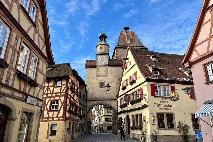 Tour privato a piedi guidato di 2 ore di Rothenburg ob der Tauber