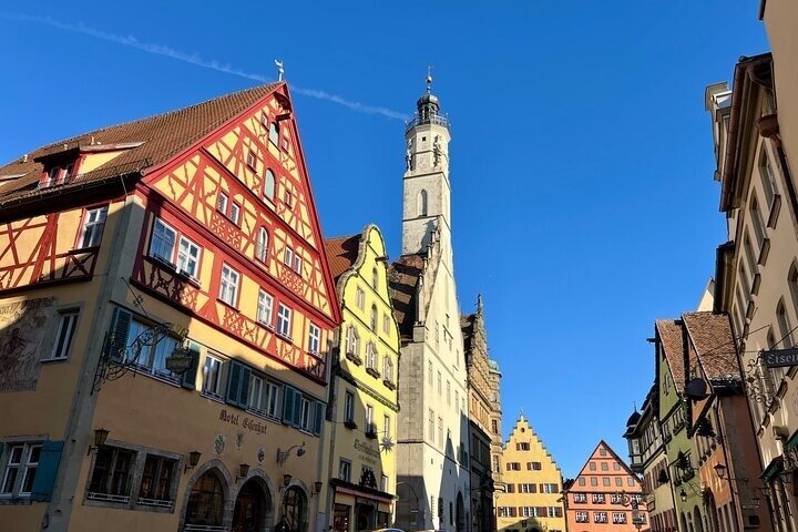 Tour privato a piedi guidato di 2 ore di Rothenburg ob der Tauber