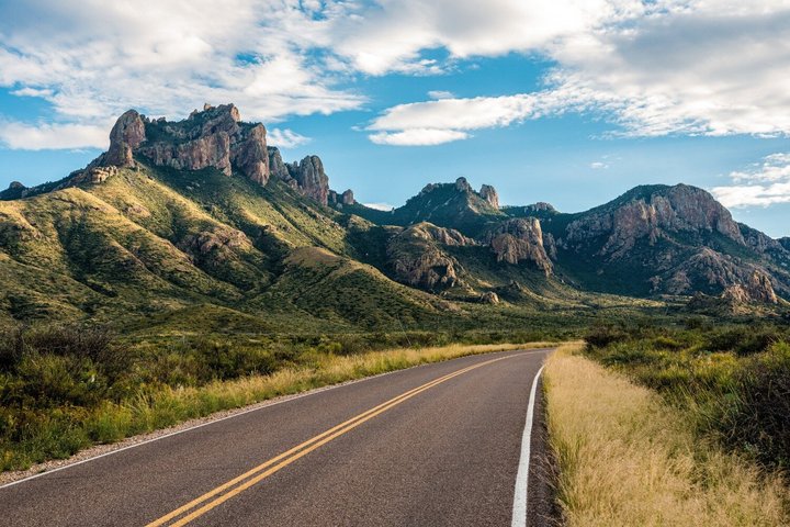 Paquete de audio GPS para conducir Big Bend y Guadalupe (2 tours)