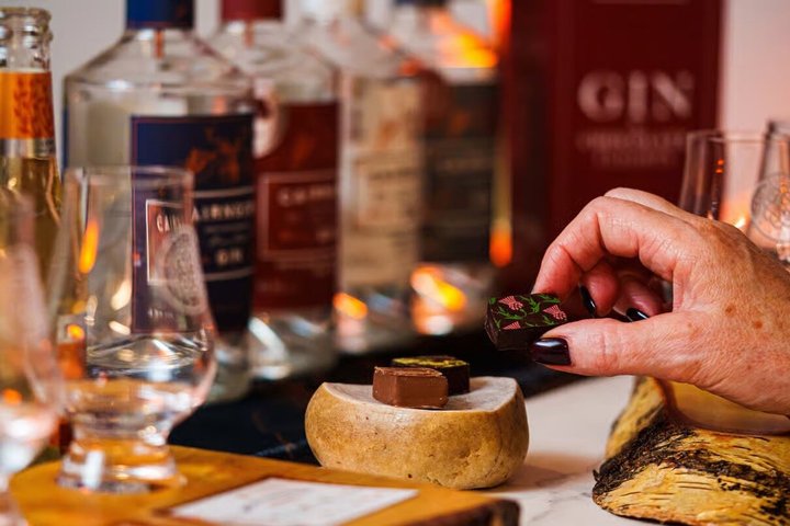 Aviemore Cairngorm Gin og chokolade smagsoplevelse