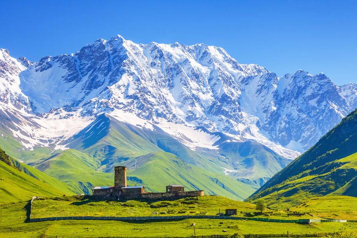 Tour privato di un giorno da Kutaisi al Passo di Svaneti Zagar e Ushguli