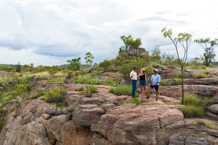 Helitour door Katherine Gorge en Edith Falls met afgelegen landing