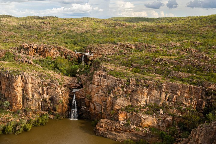 Helitour door Katherine Gorge en Edith Falls met afgelegen landing