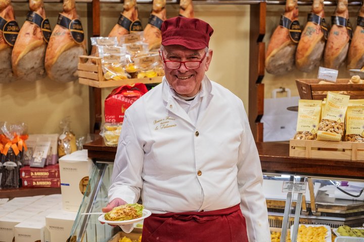 Bologna Food & Market Tour med lokale retter, pasta, vine og meget mere