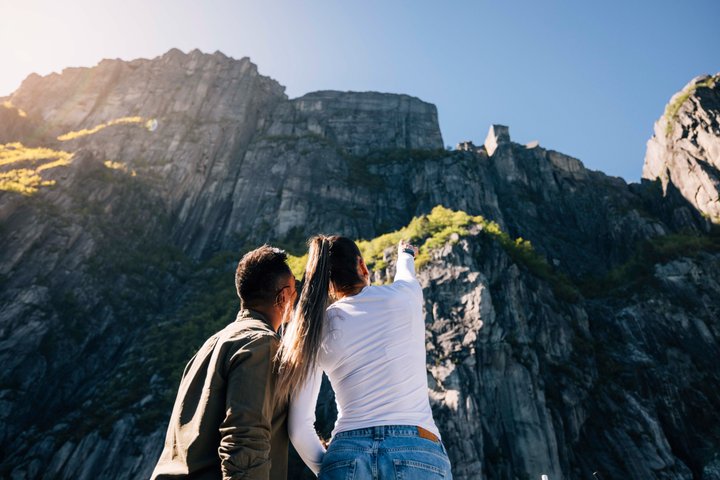 Croisière électrique de Stavanger au fjord jusqu'au Lysefjord et Preikestolen