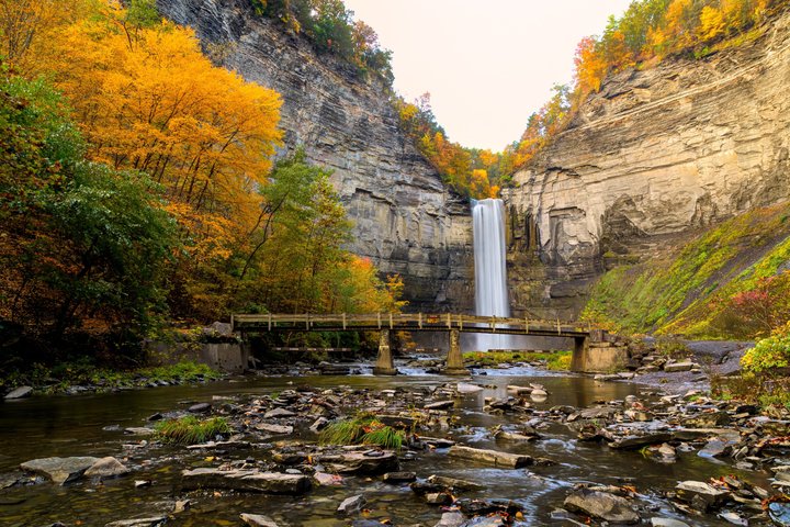 Finger Lakes NY: Ithaca-Watkins Glen Självguidad ljudtur