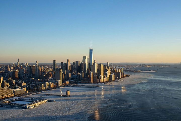 Tour en helicóptero por NY : Skyline de la ciudad de Nueva York desde Nueva Jersey