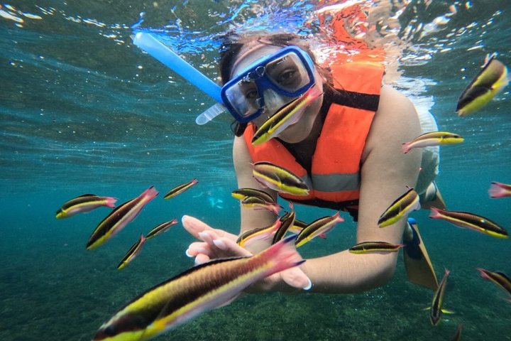 Excursão privada 9 Bayes of Huatulco a San Agustin + esportes Pesca
