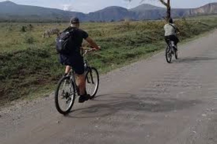 Excursión de un día al parque nacional Hells Gate y paseo en barco por el lago Naivasha