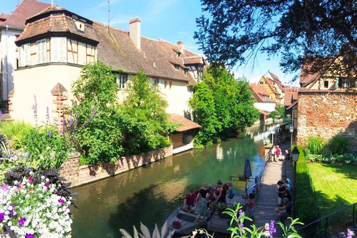 Tour a piedi di Colmar 2H con piccola crociera in barca a Venezia