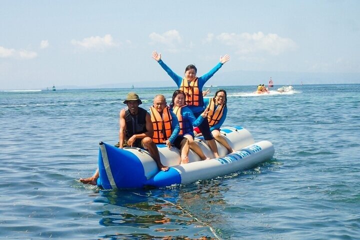 Bali Sea Walker, Parasailing, Banana Boat, Moto d'acqua con trasferimento