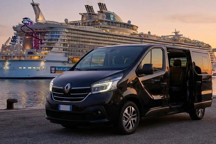 Trasferimento dal porto crocieristico di Civitavecchia a Roma o FCO
