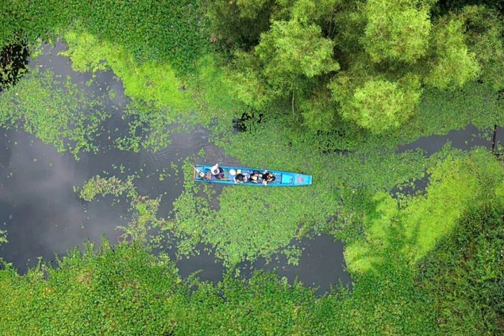 Can Tho : Natuurreservaat Lung Ngoc Hoang & verborgen bossen