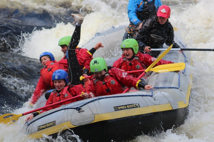 White Water Rafting op de rivier de Tay vanaf Aberfeldy