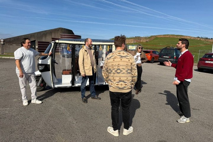 Panoramatur i en TukTuk, Gijón i sin helhet