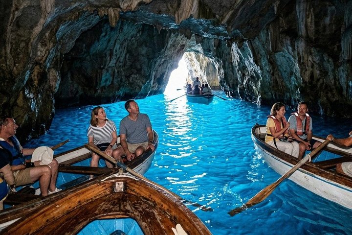 Ultimate Capri & Blue Grotto dagstur fra Napoli eller Sorrento