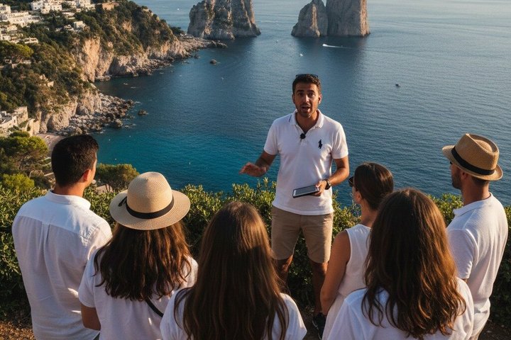 Ultimate Capri & Blue Grotto dagstur fra Napoli eller Sorrento