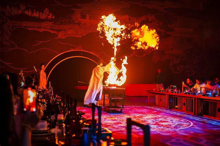 Banquete Tanxiu Imersivo Drama e Jantar Experiência em Foshan
