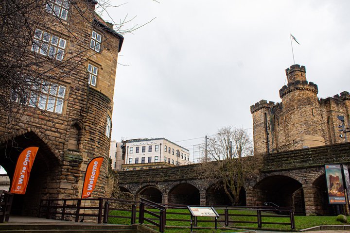90 minuten Old Newcastle Wandeltocht - GRATIS kasteeltoegang inbegrepen