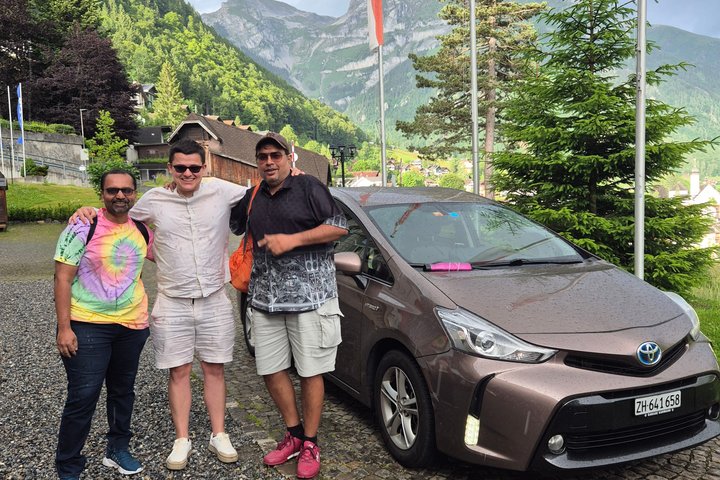 Trip from Montreux to Interlaken, Lauterbrunnen and Grindelwald