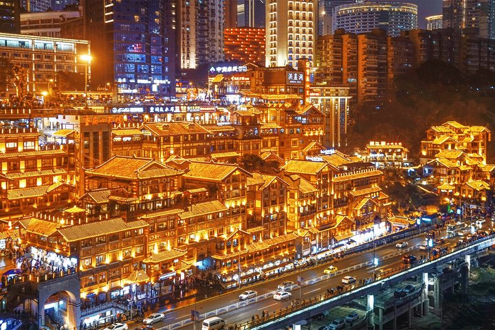 Chongqing 10 Stunden private kundenspezifische Stadtauto-Tour
