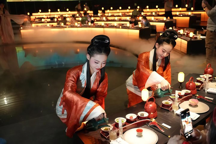 Hangzhou Palace Banquet En sang stil kulinarisk opplevelse