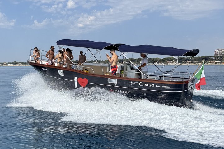 Tickets zu den Pontinischen Inseln an Bord der Gozzo Caruso ab Sperlonga