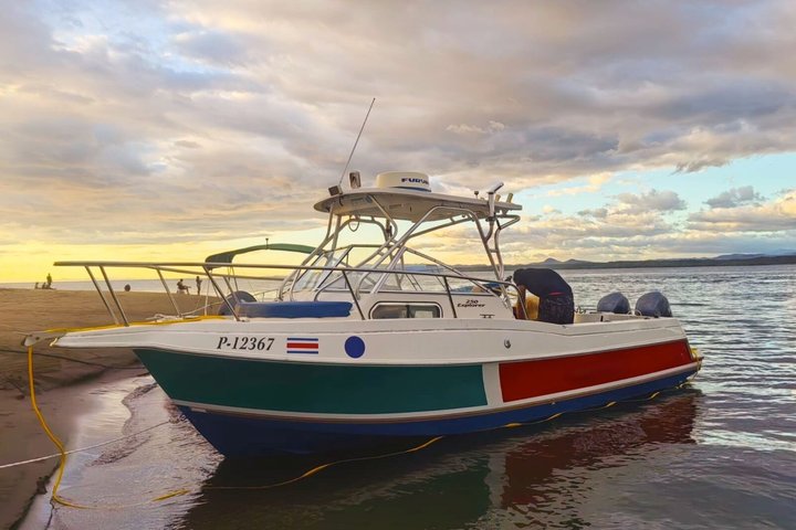 Excursion privée à l'île Tortuga pour 4 personnes avec déjeuner et plongée en apnée