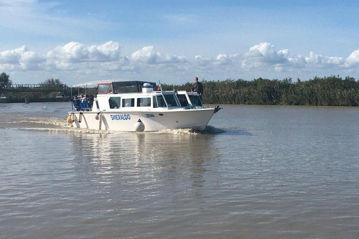 Utforsk Isola dell'Amore og dyreliv på en Po Delta båttur