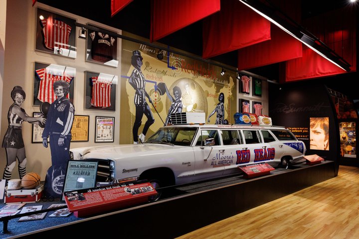 Entrada para o Basketball Hall of Fame