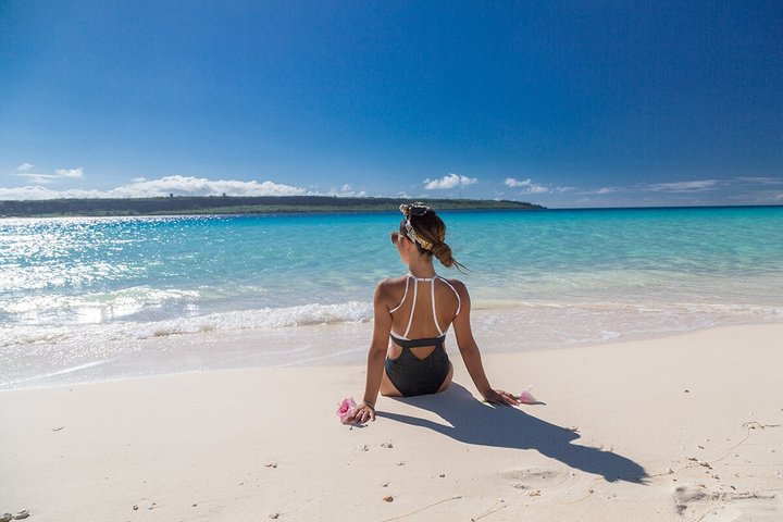 Okinawa Miyako naturskjønne sightseeing og guidet foto tur