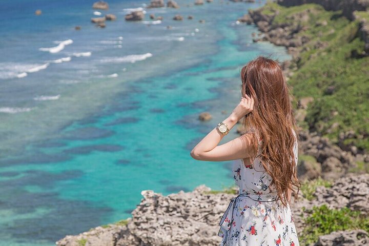 Okinawa Miyako naturskjønne sightseeing og guidet foto tur