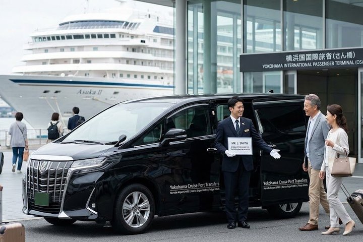 Yokohama Port Transfers naar Haneda, Narita Luchthavens en Tokio