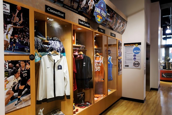 Entrada para o Basketball Hall of Fame