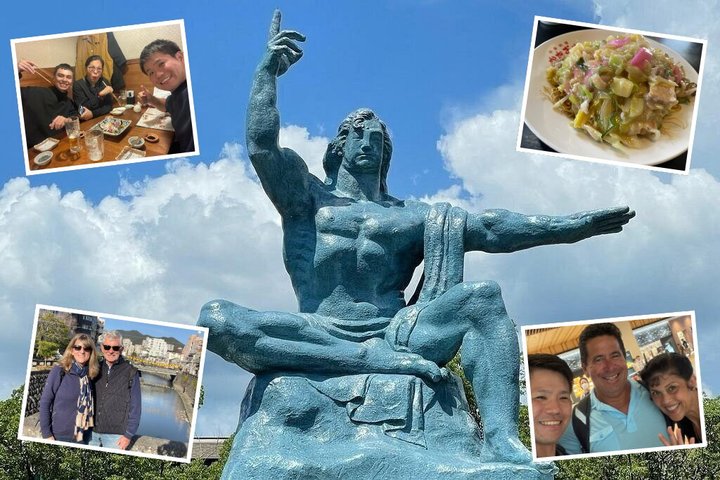 Nagasaki Private Tour med en lokal: Fred, mat og skjulte edelstener