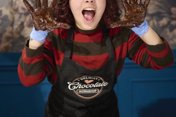 1.5h Laboratorio di produzione di tartufi e cioccolata calda a Gand