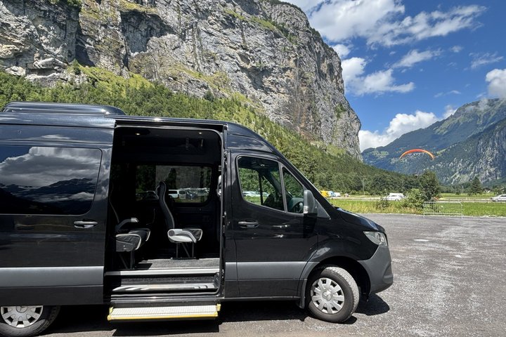 Trip from Montreux to Interlaken, Lauterbrunnen and Grindelwald